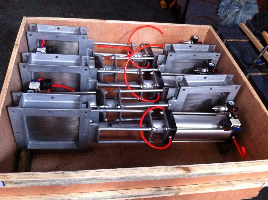 氣動(dòng)方形刀閘閥